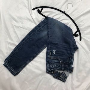 Silver joga jeans